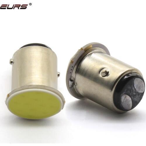 2PCS 1156 BA15S 1157 BA15D Car led lights Reverse lamp COB LED Motorcycle Brake Lights Auto Turn signal lamp Tail lights white