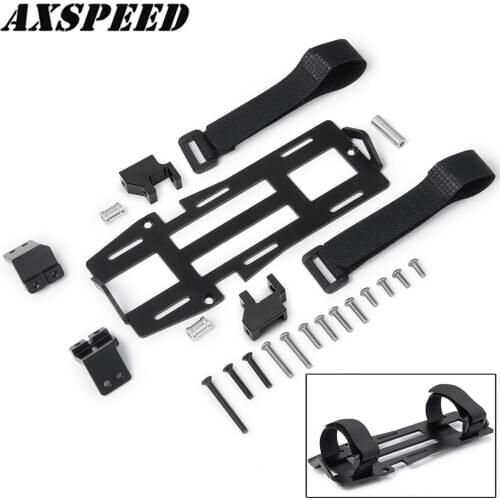 AXSPEED TRX4 Servo & Battery Forward Conversion Kit Battery Mounting Plate Tray for 1:10 TRAXXAS TRX-4 Upgrade Parts