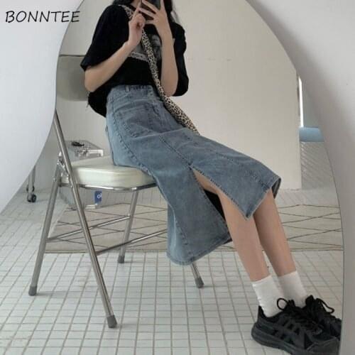 Женские юбки миди BONNTEE China At AliExpress