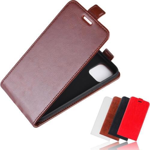 Luxury PU Leather Flip Case Vertical Open Down Up For Apple iPhone 12 Mini 12 11 Pro Max 11 Coque