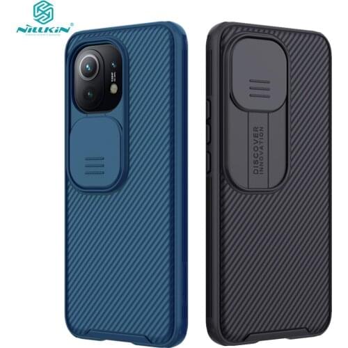 NILLKIN Case for Xiaomi 11 Back Cover Phone Case Slide,Camera Protection Cover Lens Protection Cover For Xiaomi 11 case