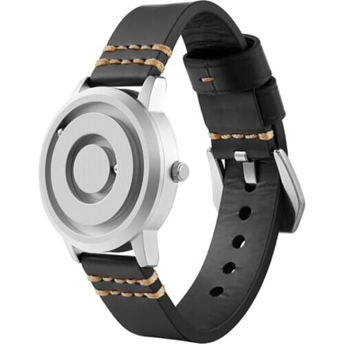 EUTOUR New Design Blue Gold Sliver Magnetic Metal Beads Multifunctional Watch Mens Casual Quartz Watch Creative Mens Watch