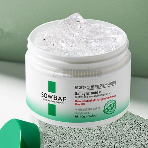Salicylic Acid Mask Gel 140g Grease Remove Moisturizing Acne Pimples Freckles Removing Exfoliating Oil Controlling