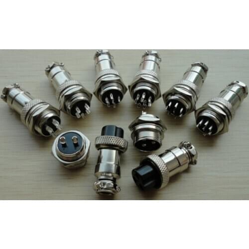 GX16 locking Connectors Aviation Plug Socket 2/3/4/5/6/7pin 125v 5a