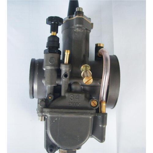 PWK 28mm 30mm 32mm 34mm Black Carburetor with Power Jet Universal Motorcycle RACING Carb Scooters dirt bikes ATV OEM