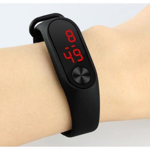 Fashion LED Digital Watch Men Women Sports Watches Electronic Watches Candy Color Silicone Watch Children Watches reloj hombre