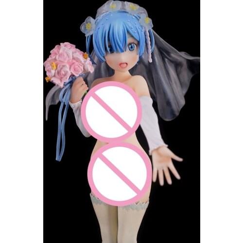 Starting Life in Another World: Rem 1/6 anime girl figure naked anime figures