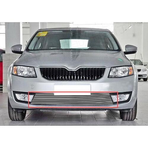 Front Bottom Grill Grid Grille Trim for Skoda Octavia MK3 A7 2015 2016