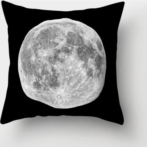 Popular colorful moon Planet Universe Galaxy Pillow Cover Home Decorative Pillow Cases Pillowcase cushion covers for bed gift