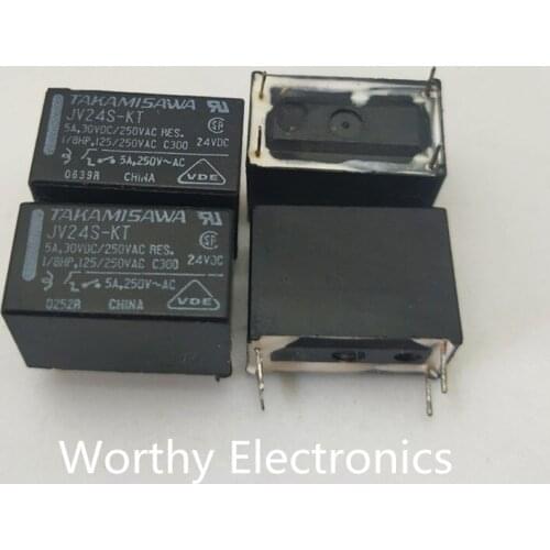 Relay JV24-KT 24VDC 4 feet