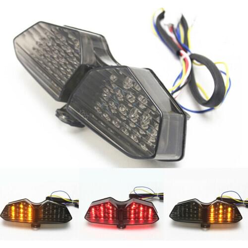 Motorcycle Turn Signal Brake Stop Running Tail Light Lamp Blinker For Yamaha YZF-R6 YZF-R6S