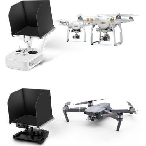Phone Tablet SunShade for DJI Mavic Mini Pro Air Spark Phantom 4 3 Mavic 2 Pro Zoom Drone Remote Control Folding Hood SunShade