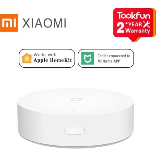 Global Version Xiaomi Mijia Intelligent Multimode Gateway Zigbee3.0 Bluetooth Mesh Linkage Smart Home Equipment Remote Control