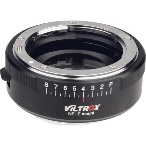 Viltrox NF-E Lens Adapter Focal Reducer Speed Booster 0.71x for Nikon F Lens to Sony E mount NEX-7 A6500 A6600 A7 A7R A7SII