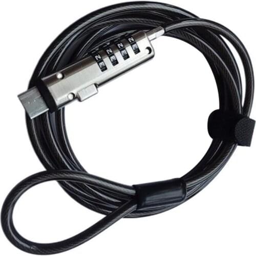 Security USB Password Anti-Theft Lock, Used for Anti Theft Function on Laptop, Tablet, Projector, TV