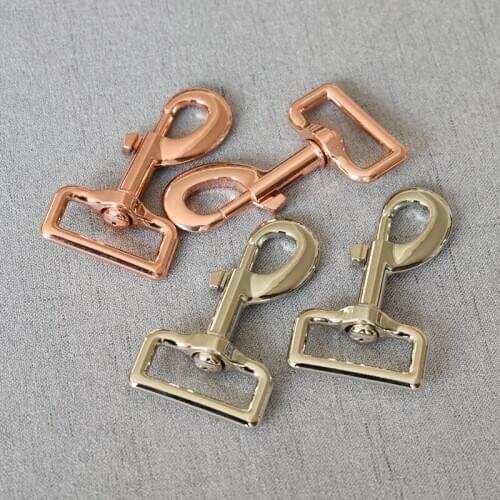 100 pcs/pack 32mm Alloy Buckle rectangle shape climbing key chain gift Practical Key Ring Safe Clasps