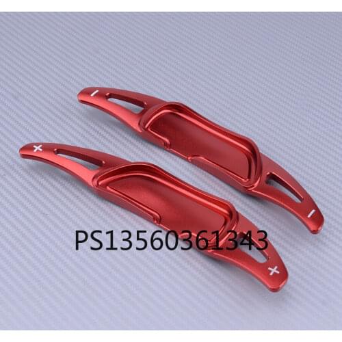 2pcs Red Steering Wheel Extension Shift Paddle Fit for Mercedes Benz AMG 2015-19