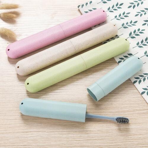 Travel Accessories Toothbrush Cover Case Cap Suitcase Tooth Brush Tube Holder Baggage Boarding Portable Organizer