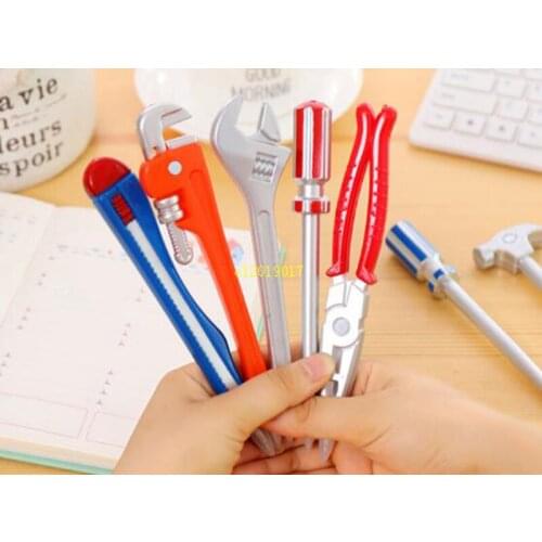 Personality Hardware Tools Korean Stationery Creative Ballpoint Pens Quality Pen Office School Supplies For Gift