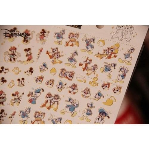 Disney cute hot stamping stickers student handbook diary mobile phone notebook luggage decoration stickers