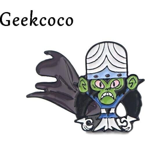 20pcs/lot J1097 Cartoon Punk Monkey Punk Enamel Pin Women Men Brooch Denim Jackets Lapel Collar Pins Badges Fashion Jewelry Gift