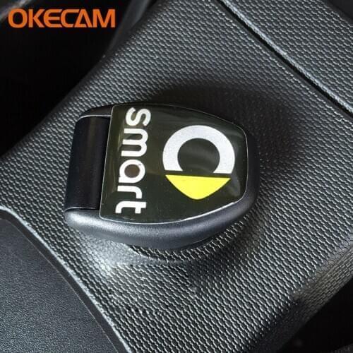 For Smart Forfour Fortwo 453 Car Cigarette Lighter Decoration Stickers Drawer Handle Sticker Car Styling Interior Accessories