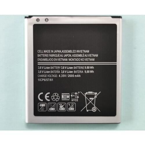 New phone Battery For Galaxy Grand Prime G530 G531 G5308W J3(2016) J3(2018) J320 On5 j327 EB-BG530BBC EB-BG531BBE 2600mAh