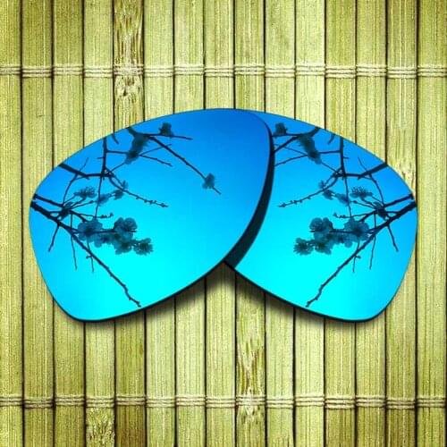 Polarized Replacement Lense For-Oakley Dispatch 2 Sunglasses Frame True Color Mirrored Coating - Blue Available