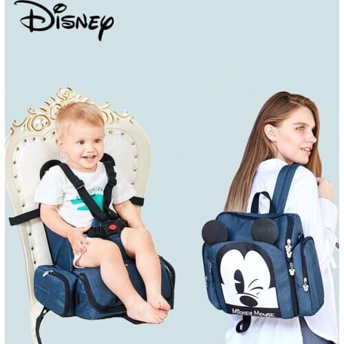 Disney Dining Chair Bag Multifunctional Diaper Bag Waterproof Mother Handbag Nappy Backpack Travel Mummy Bags 2019 New Stlye
