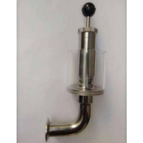 1.5"(38mm)OD50.5 Tri-Clamp Adjustable Kieselmann Safety Exhaust Valve 0.2-2.2Bar For Beer Fermentation Tank,Stainless Steell 304