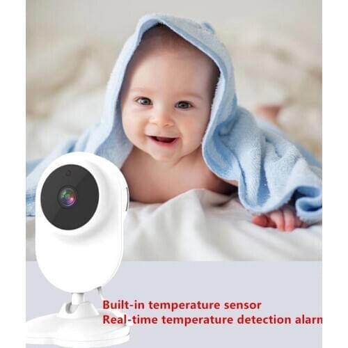 4.3 inch video baby monitor with camera, two-way audio, baby security camera, baby phone, night vision, temperature sensor