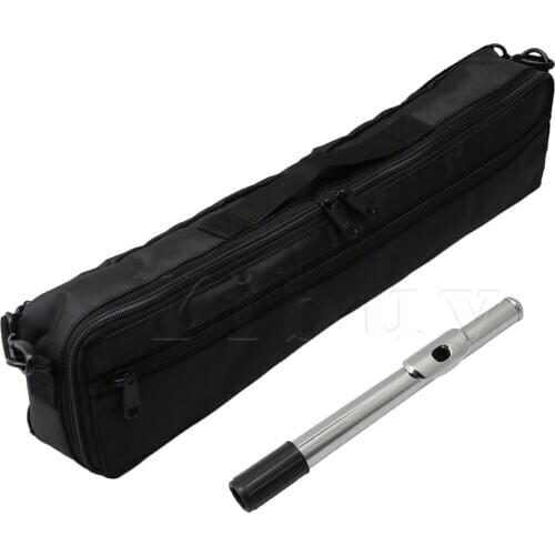 Yibuy Flute Head Joint Woodwind Replacement with Flute Storage Case for Flute