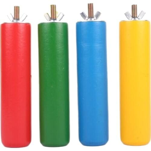 1Pcs Parrot Bird Toy Hamster Wooden Rest Springboard Jumping Standing Swing Platform Bird Cage Toys Accessories Supplies Jugetes