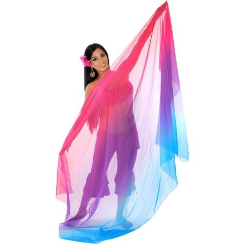 Stage Performance Belly Dancing Wear Dance Accessories Scarf Light Texture Shawls Women Belly Dance Veils Rectangle