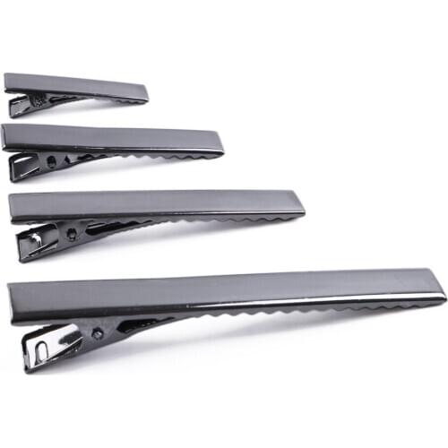 David accessories 25pcs Metal Crocodile Clips Cable Lead Testing Metal Alligator Clips Clamps Hair Clips Hairpins,25Yc12579