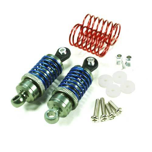 Aluminum Shock Absorbers 2PCS(50mm) 2PCS for 1/10 RC Team Losi HPI Tamiya HPI vehicles