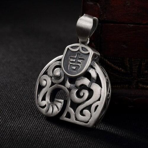 Auspicious Restoring Ancient Ways Like Xiangyun Pendant Archaize Joker Woman Sweater Wholesale Chain Hanging Pendant