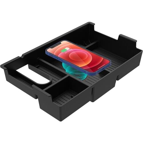 Fast Charging Plate For Toyota Tundra 2007-2021 Car Mobile Phone Car Cellphone Wireless Charger Holder Accessories 10W