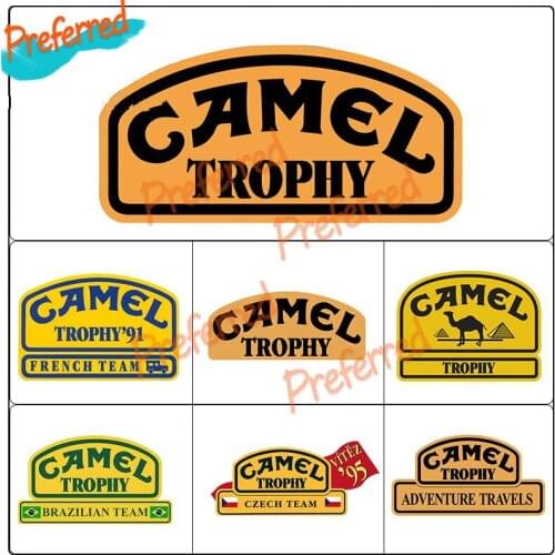 Decor Motorcycle Decals Camel Trophy Decal Motocross Racing Laptop Helmet Trunk Wall Vinyl Car Sticker Die Cutting