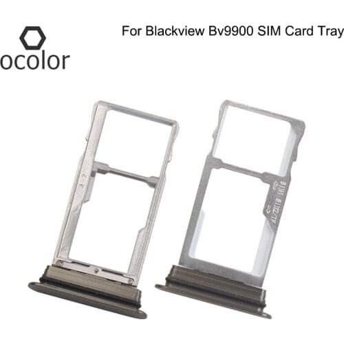 For Blackview Bv9900 Bv9900 Pro SIM Card Slot Tray Holder Assembly Repair Parts For Bv9900 Bv9900 Pro SD Card Adapter