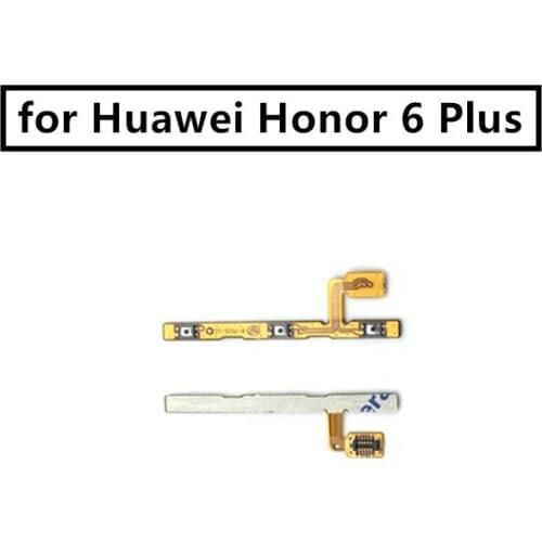 For huawei honor 6 plus Power Volume Side Key Button Flex Cable ON OFF Switch Flex Cable Replacement Repair Parts