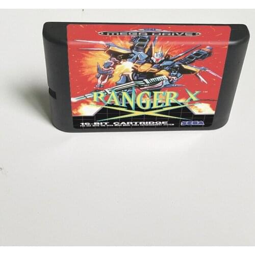 Ranger X - 16 Bit MD Game Card for Sega Megadrive Genesis Video Game Console Cartridge