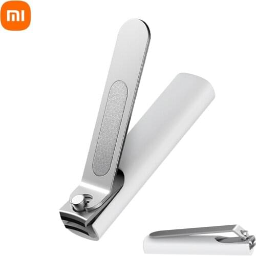 Xiaomi Mijia Nail Clippers Pedicure Care Trimmer 420 Stainless Steel Portable Nail File with Anti-splash Storage Shell