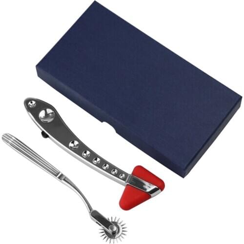 Medical Neurological Percussor Pinwheel Nerve Body Massage Relaxation Ergonomic Taylor Diagnostic Reflex Percussion Hammer
