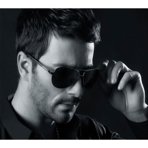 Fuxuan Mens Sunglasses Brand Designer Pilot Polarized Male Sun Glasses Eyeglasses gafas oculos de sol masculino For Men