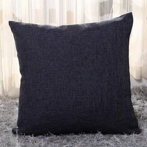 New Super Soft Cotton Linen Sofa Cushion Cover 40x40/45x45/50x50/55x55/60x60/65x65/70x70cm Throw Decorative Pillow Pillow Cover