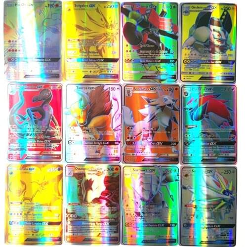 New Pokemon Cards french version Card TAG Team Team Gx Ex Vmax Mega Card Trainer booster box Cards Game Toys Children Gifts