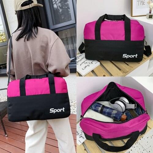 New Fashion Women Travel Bags Organizer Duffle Bag Carry On Luggage Sports Bag For Girl 2021 Weekend Handbags Girl Back Pack Sac