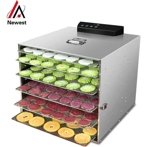 Food Dehydrator Fruit Vegetable Herb Meat Drying Machine Pet Snacks food Dryer with 6/8/10trays