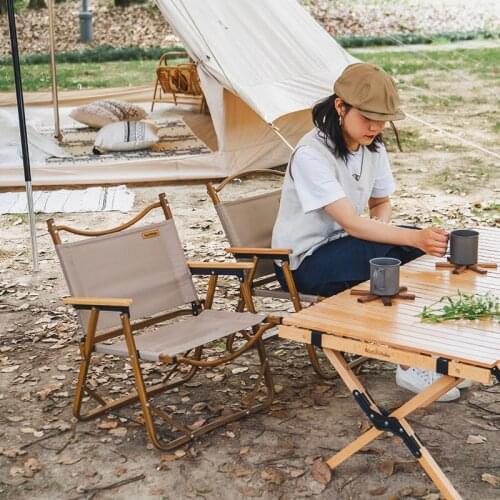 Zq Portable Outdoor Folding Chair Camping G Chair Lightweight Director Chair Fishing Stool